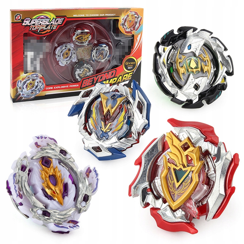 

4 Szt Bączek Wirujący Burst Beyblade Dysk Spinner