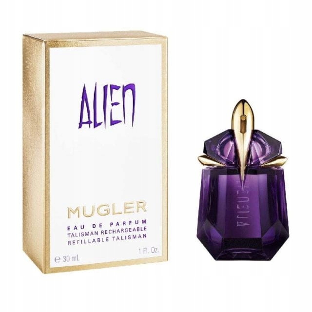 Mugler Alien 30 ml Refillable Edp pro ženy – Dřevité Parfém