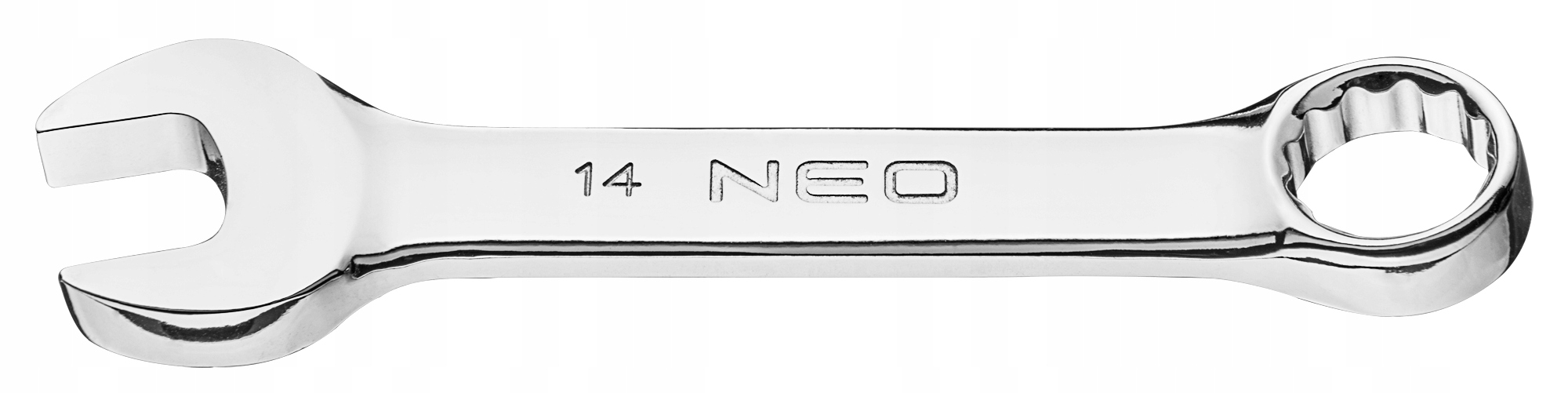 Klucz płasko-oczkowy krótki 14mm x 113 mm 09-766 Neo