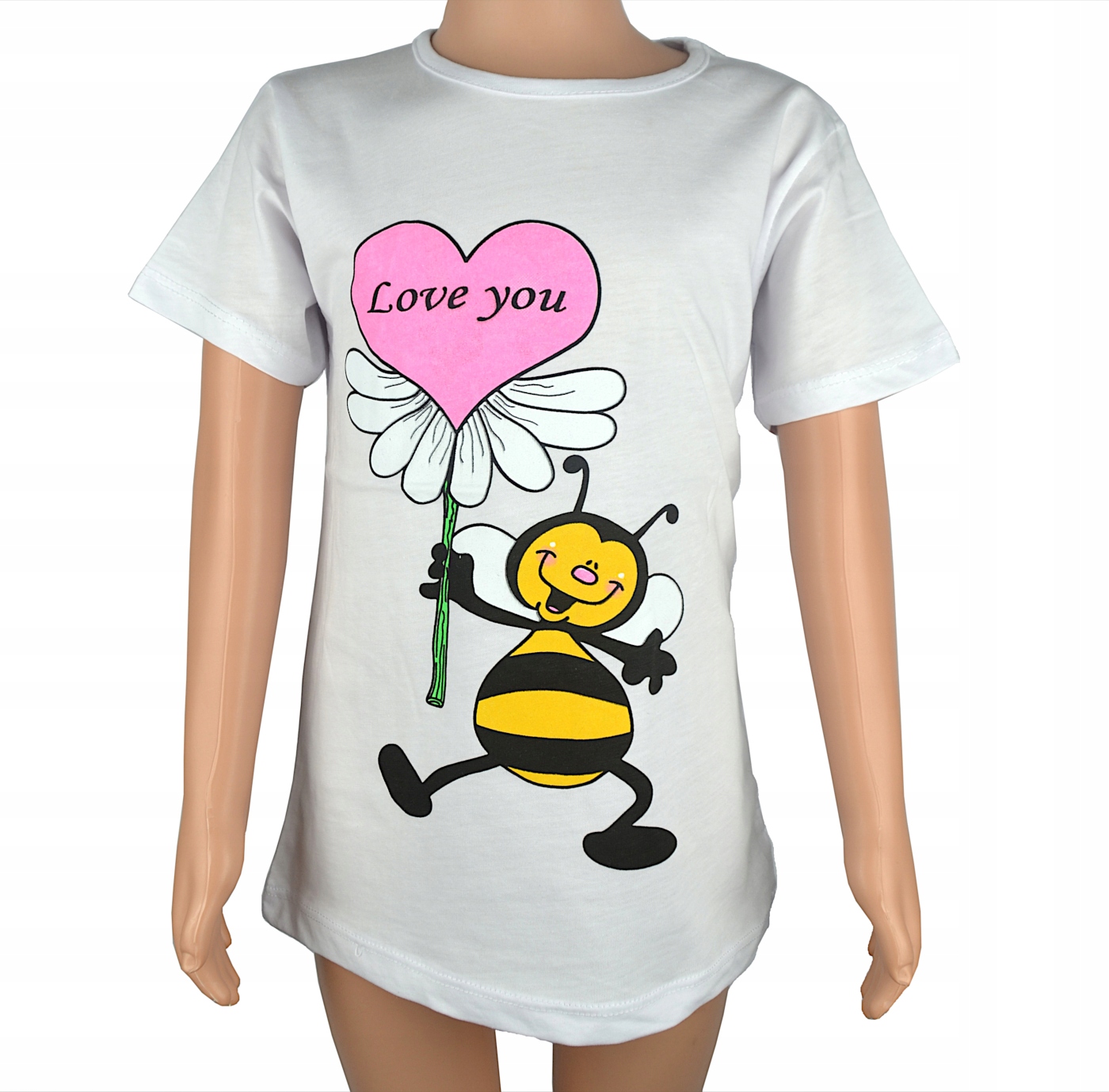 

Bluzka Gucio biała, bawełna roz.104/110