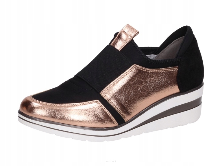 

Czarne sneakersy damskie Jezzi 1738-16 Gl r37