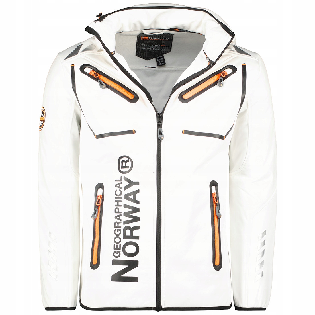 Geographical Norway bunda pánská Rainbow Men softshell XL bílá