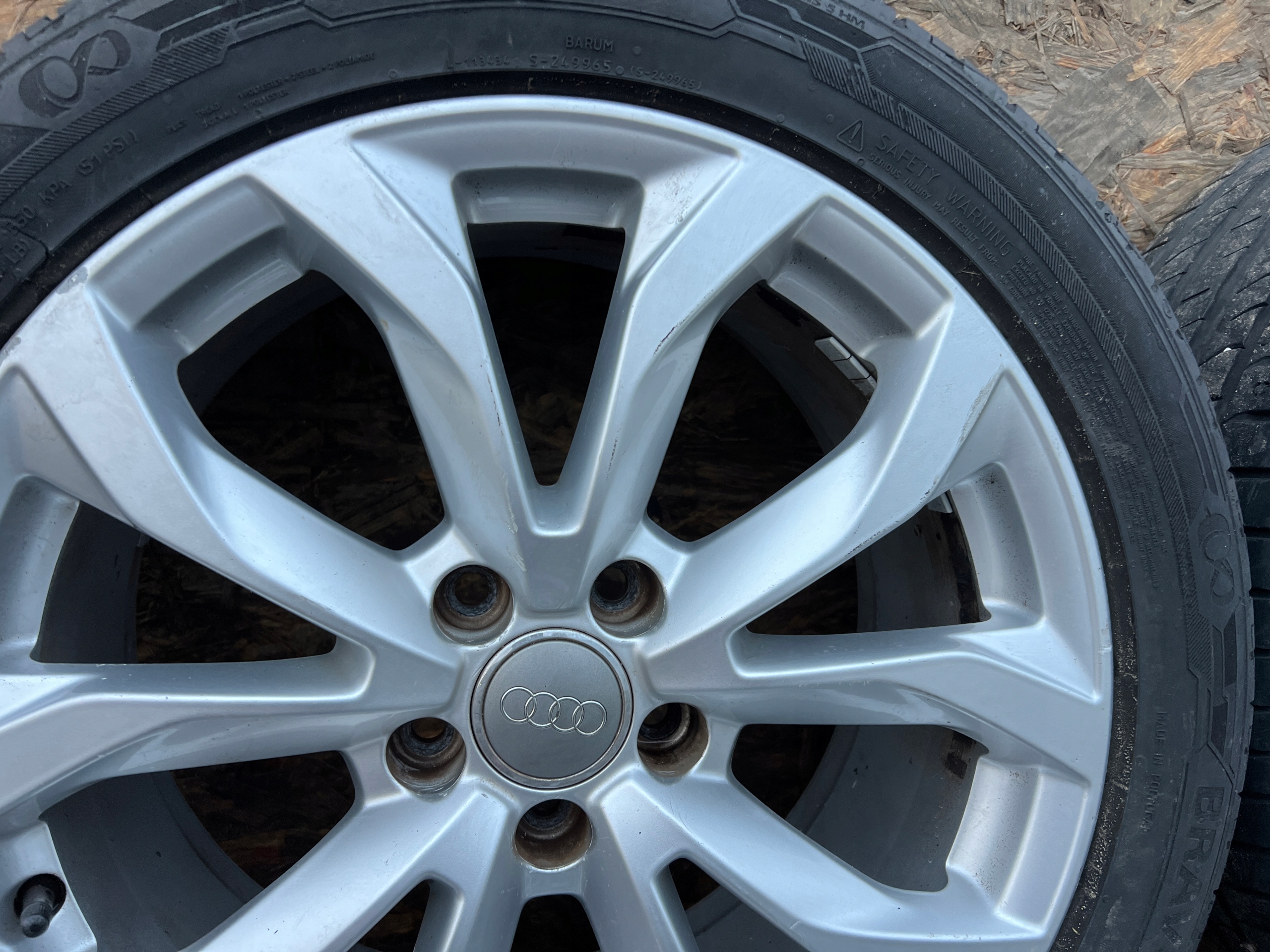 wheels discs AUDI A6 C7 8Jx18 ET39 245 45 R18