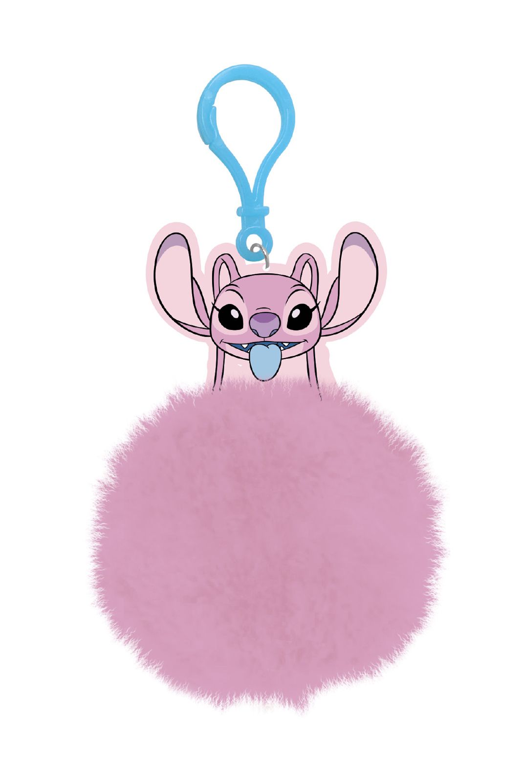 Disney Stitch Angie Angel Brelok Brylok Przywieszka Do Kluczy Z Pomponem