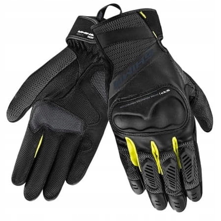 Shima Hero Motocyklové Rukavice Krátke Pánske Fluo Žlté