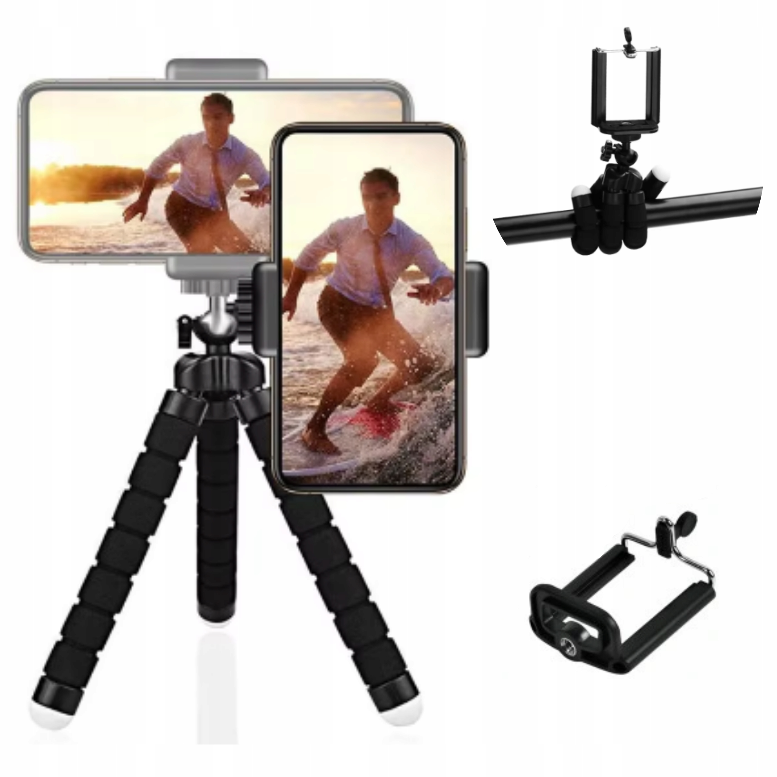 ZESTAW XXL AKCESORIA GOPRO HERO 13 12 11 10 9 8 7 GoPro 45w1 SZELKI WALIZKA Model ZESTAW XXL AKCESORIA GOPRO