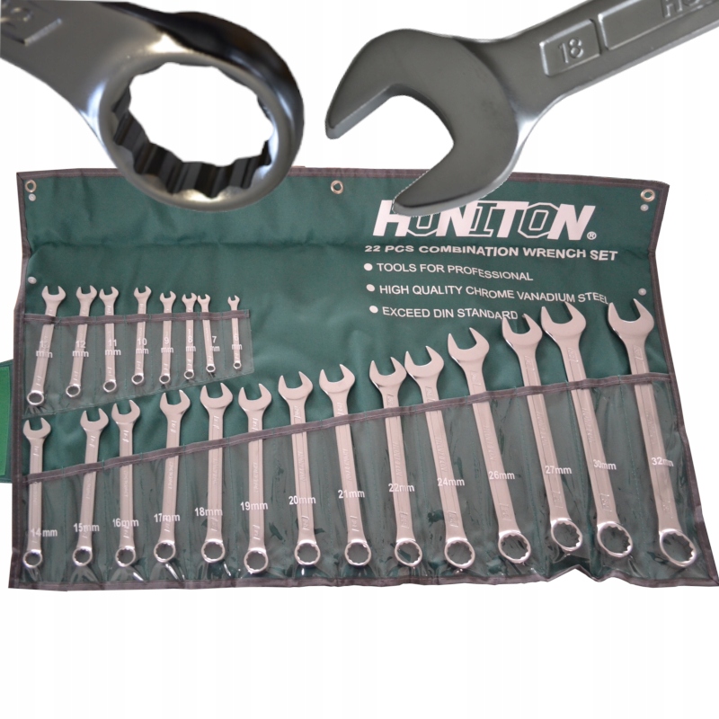 

Honiton H0122 Klucze Płasko-oczkowe Honidrv 6-32mm