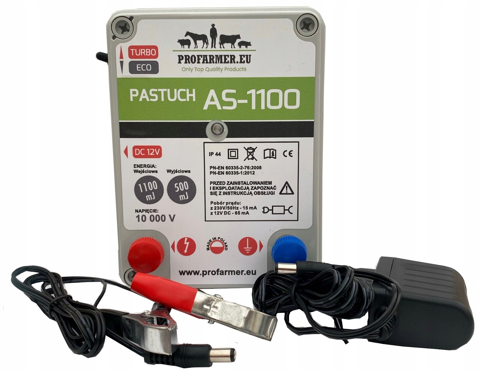 Zestaw PASTUCH na PSA PSY WYDRY STAW SŁUPKI 105 cm Kod producenta ZES026