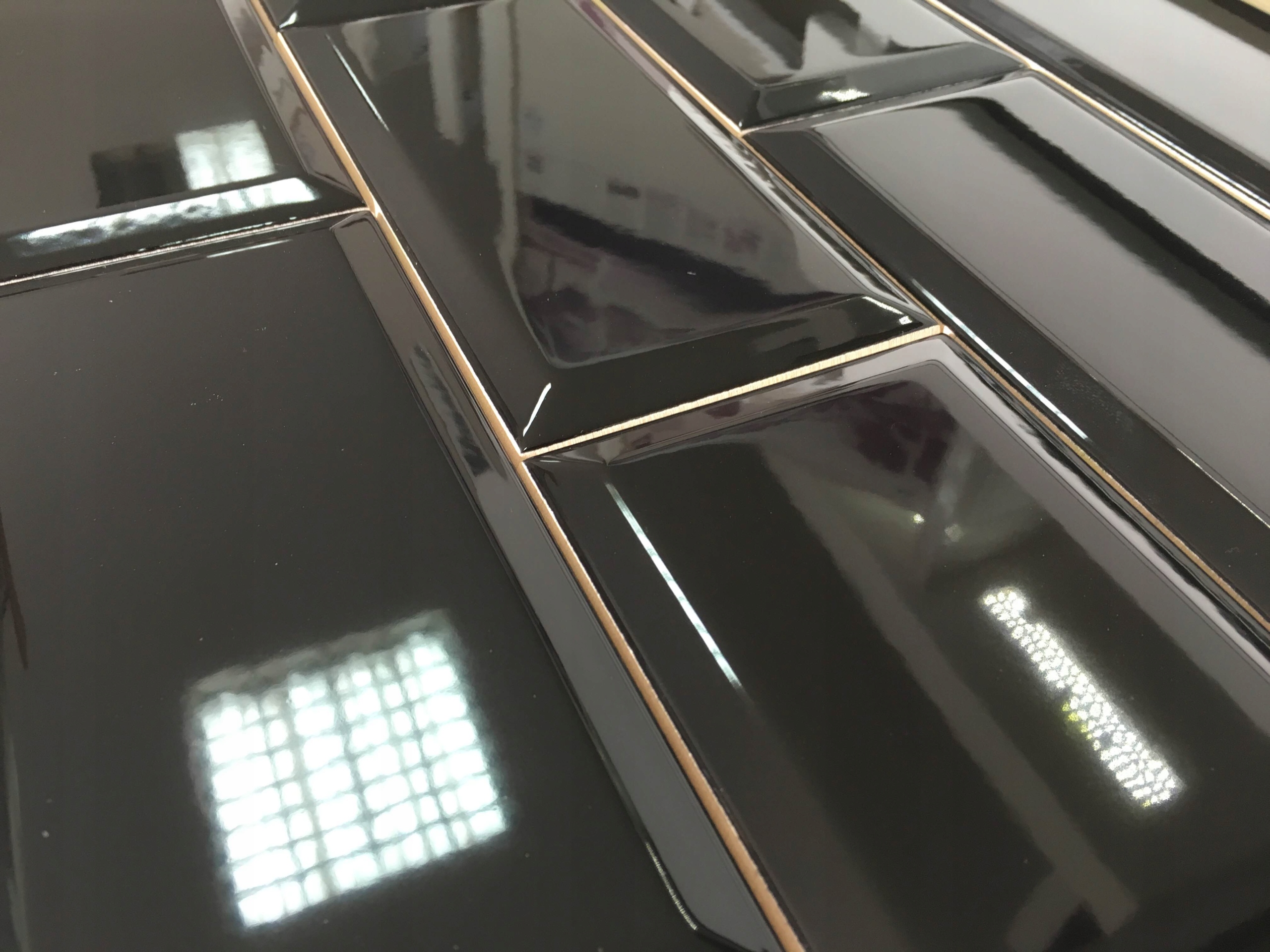 Płytki kafle Czarne Nero 10x20 ściana Tamoe Parady Kod producenta 5900144054554