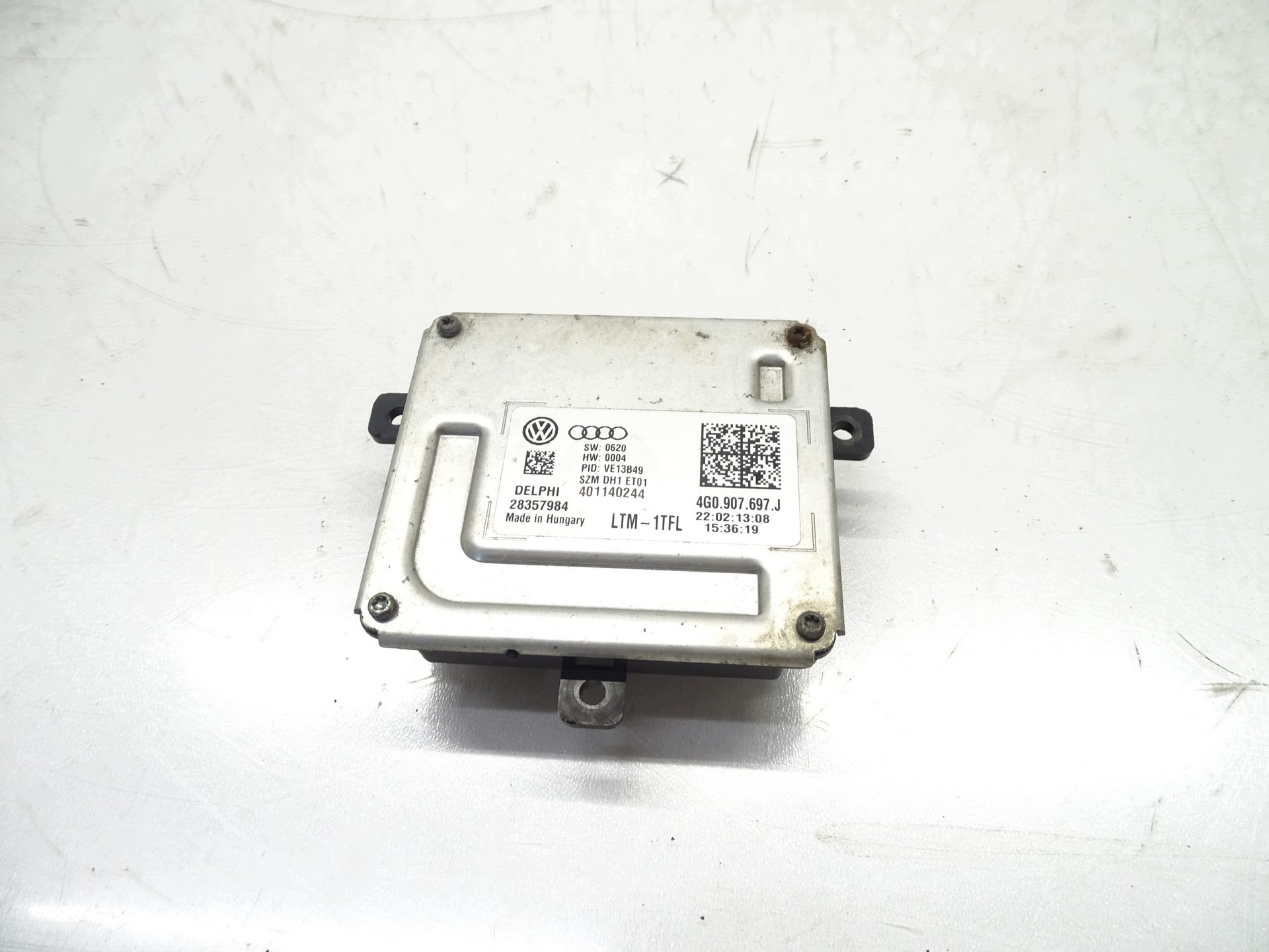 control unit module lights SWIATLA AUDI A7 4G0907697J