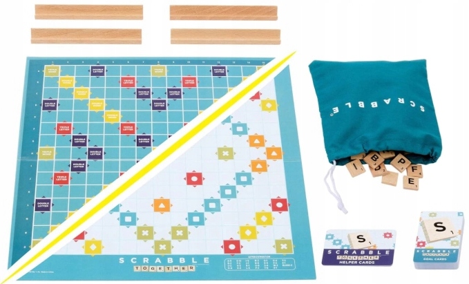Gra Scrabble 2w1 Wersja angielska JGR61 gra planszowa po angielsku