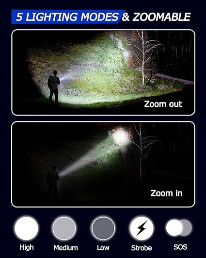 LATARKA TAKTYCZNA WODOODPORNA 10000lm Marka inna marka