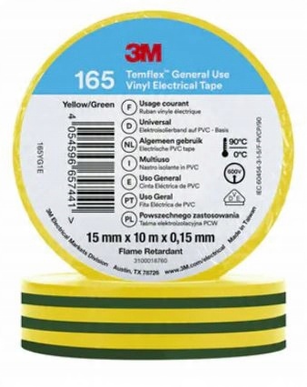 

3M Temflex 165 Winylowa taśma 15mm x 10m
