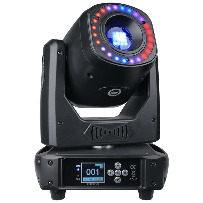 Głowa Ruchoma Led Oświetlenie Sceniczne LIGHT4ME Focus 100 Spot Ring DMX