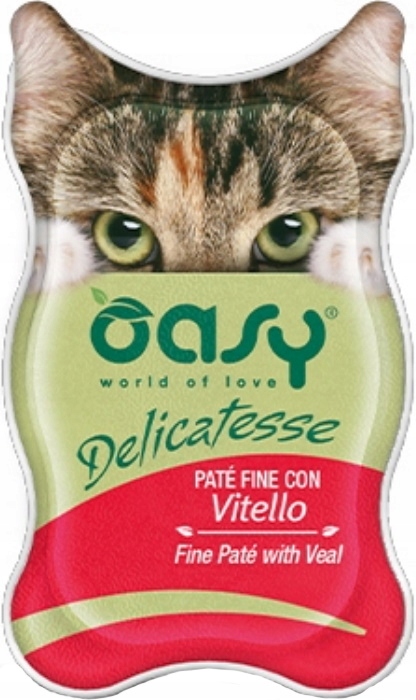 Oasy Delicatese Telecí 85g
