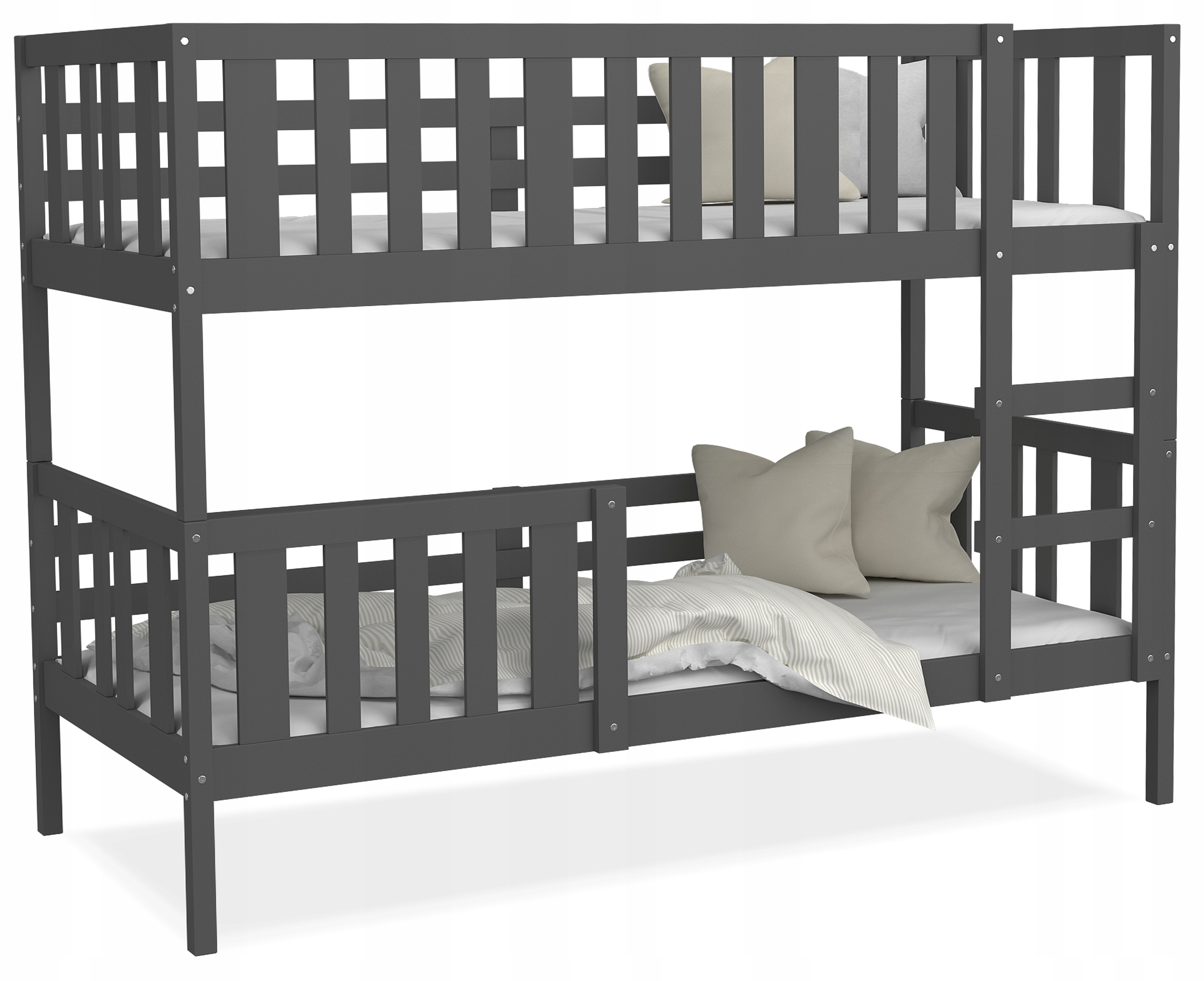 

Łóżko piętrowe 190x80 materace Nemo bez szuflady