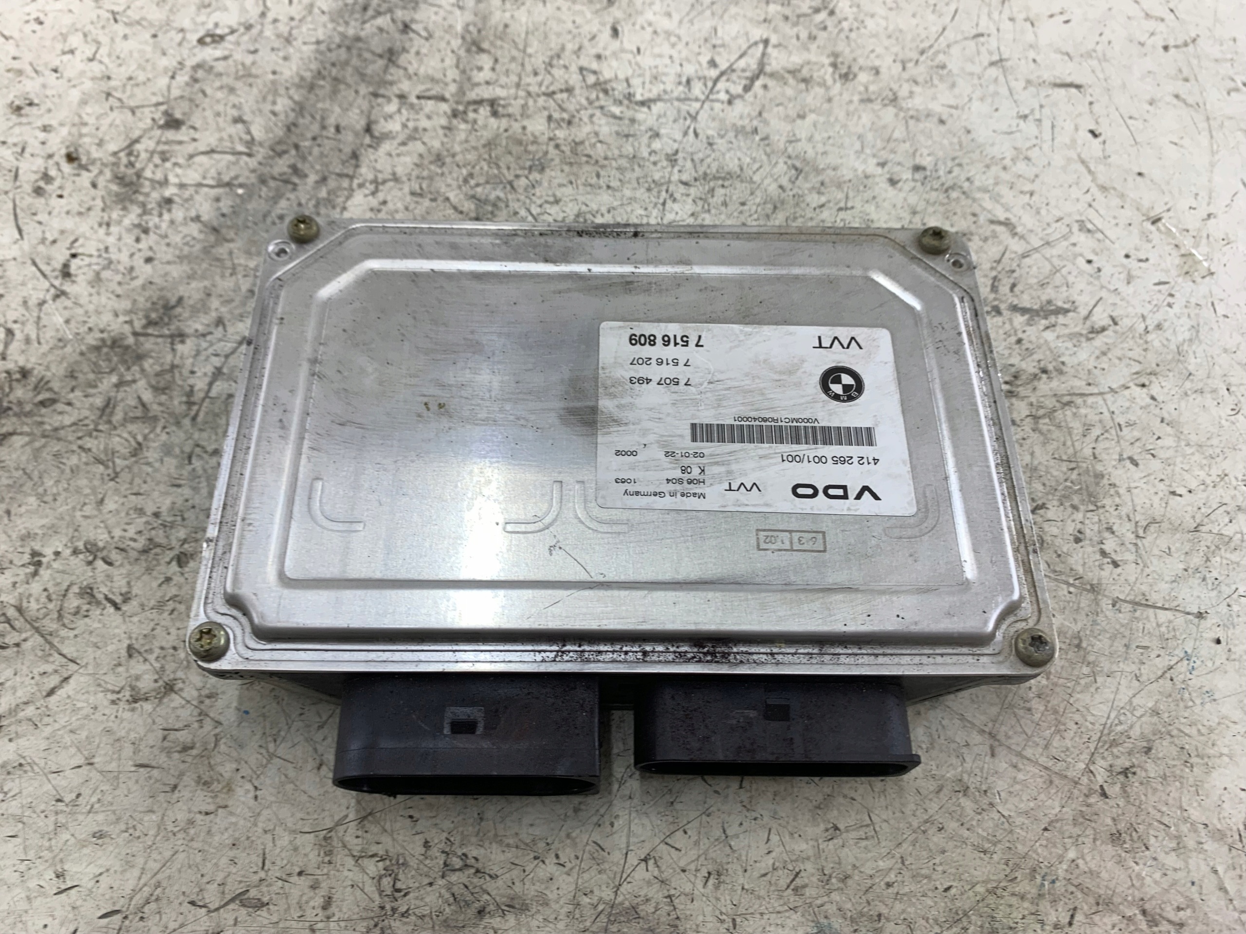 BMW E46 1.8 2.0 unité de commande électronique uce moteur 7516809