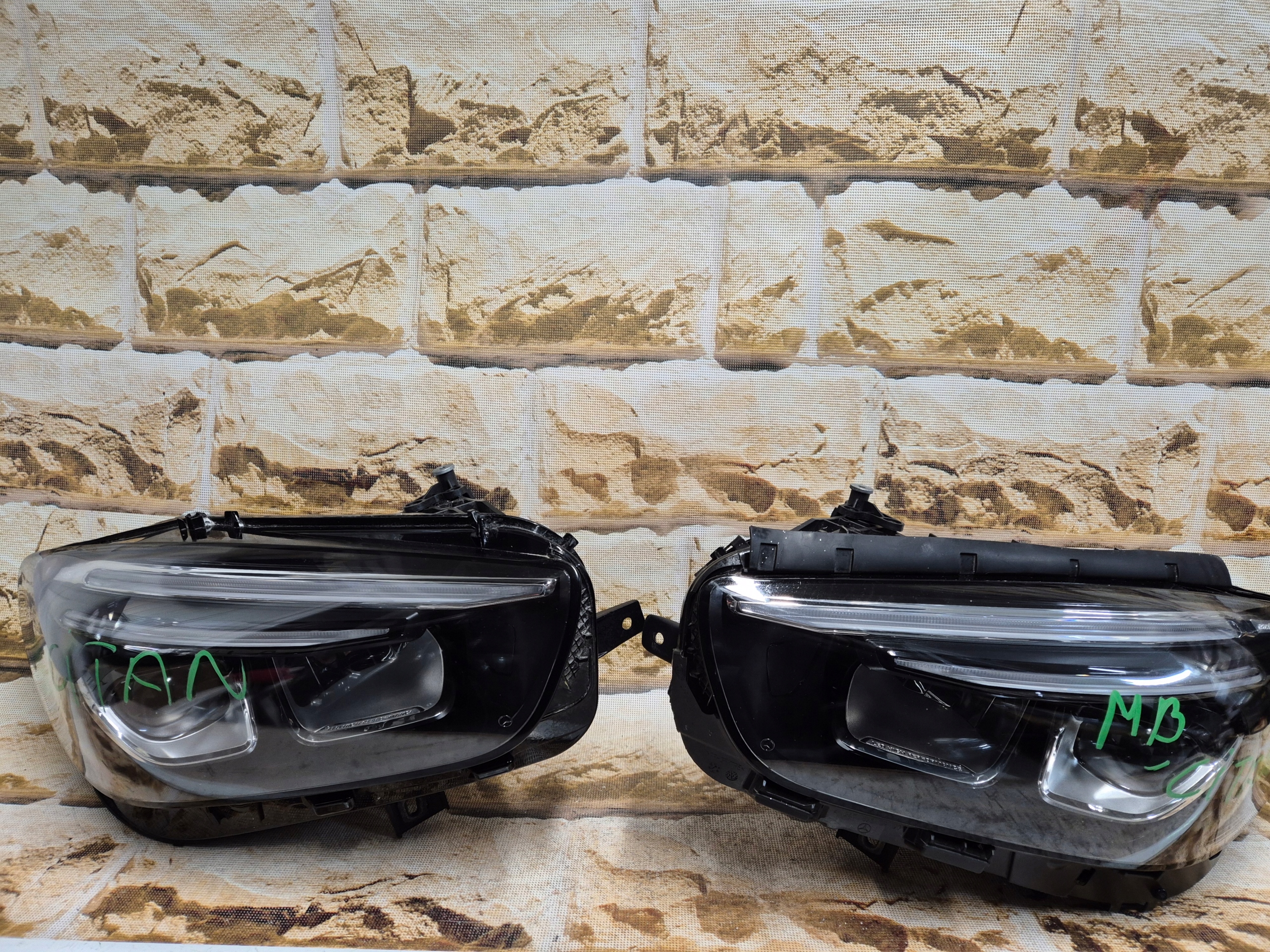 mercedes citan w420 led performance komplet europa lampy