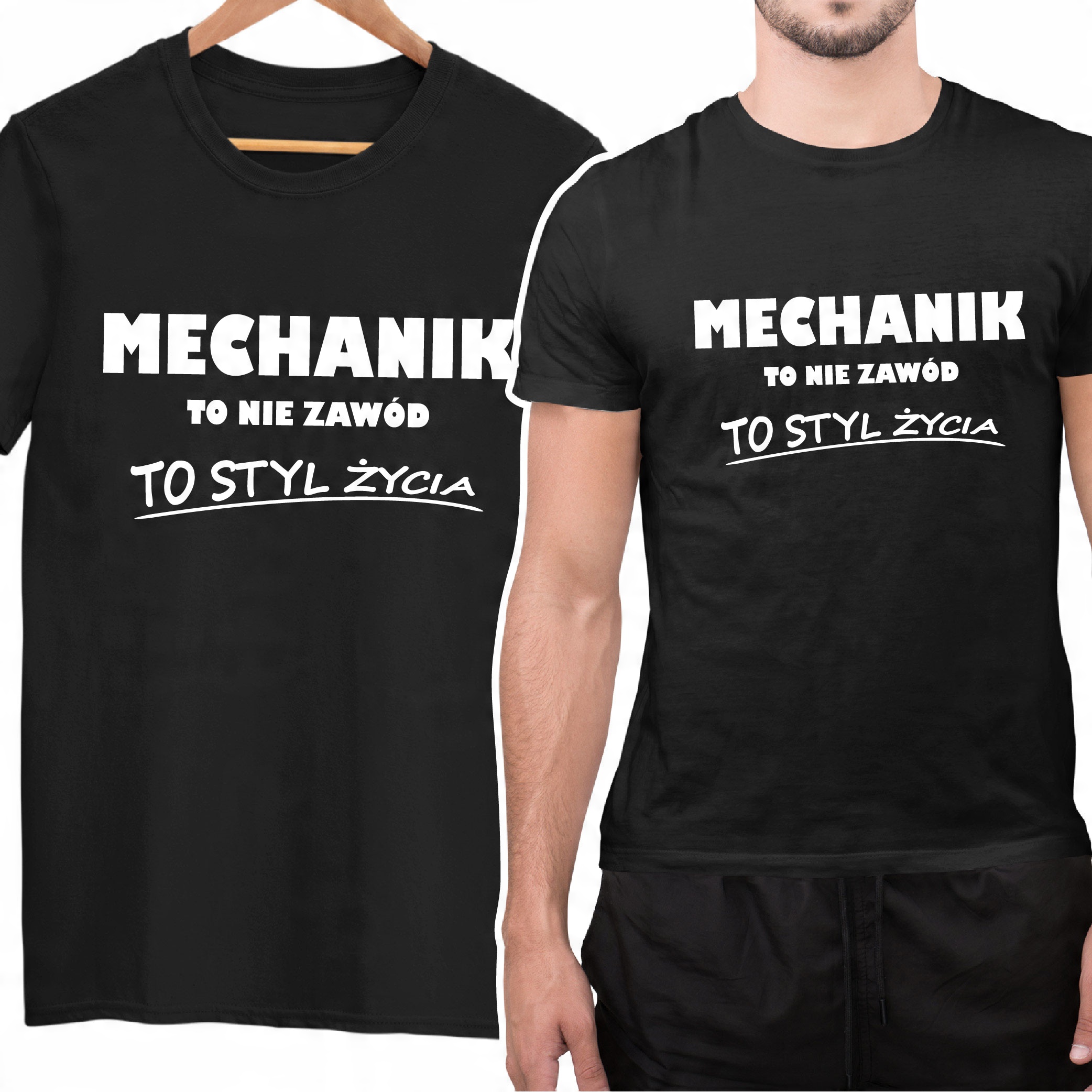 

Koszulka Tshirt Bluzka Dla Mechanika To Styl Życia