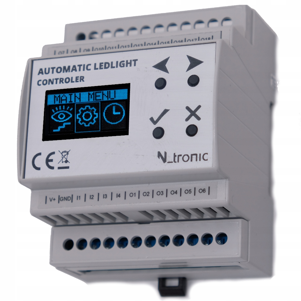 Schodiskový ovládač Fala univerzálny Led ovládač