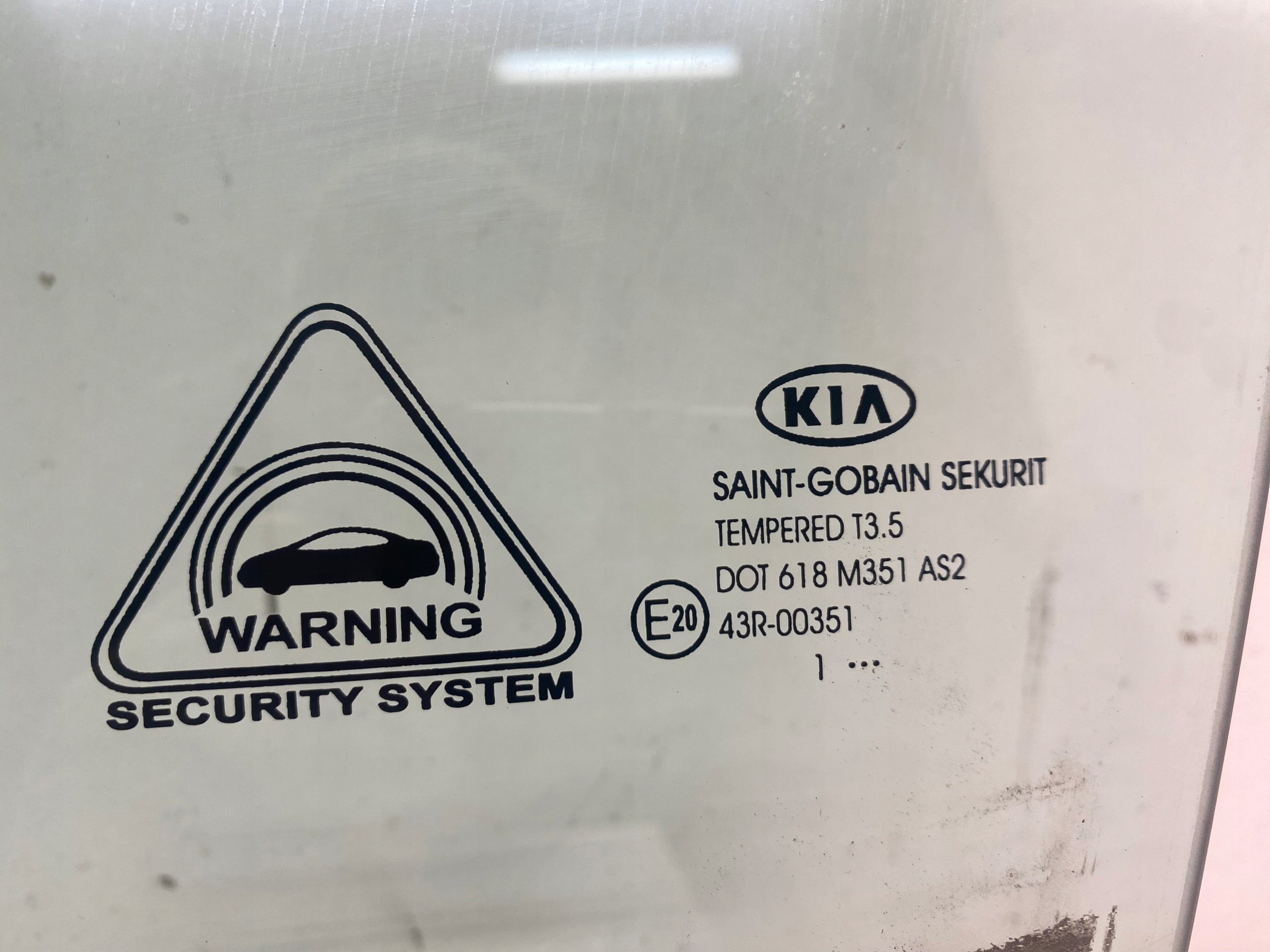 window door left front KIA SPORTAGE III 11 year