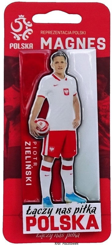 

Gadżet z piłkarzem Piotr Zieliński magnes