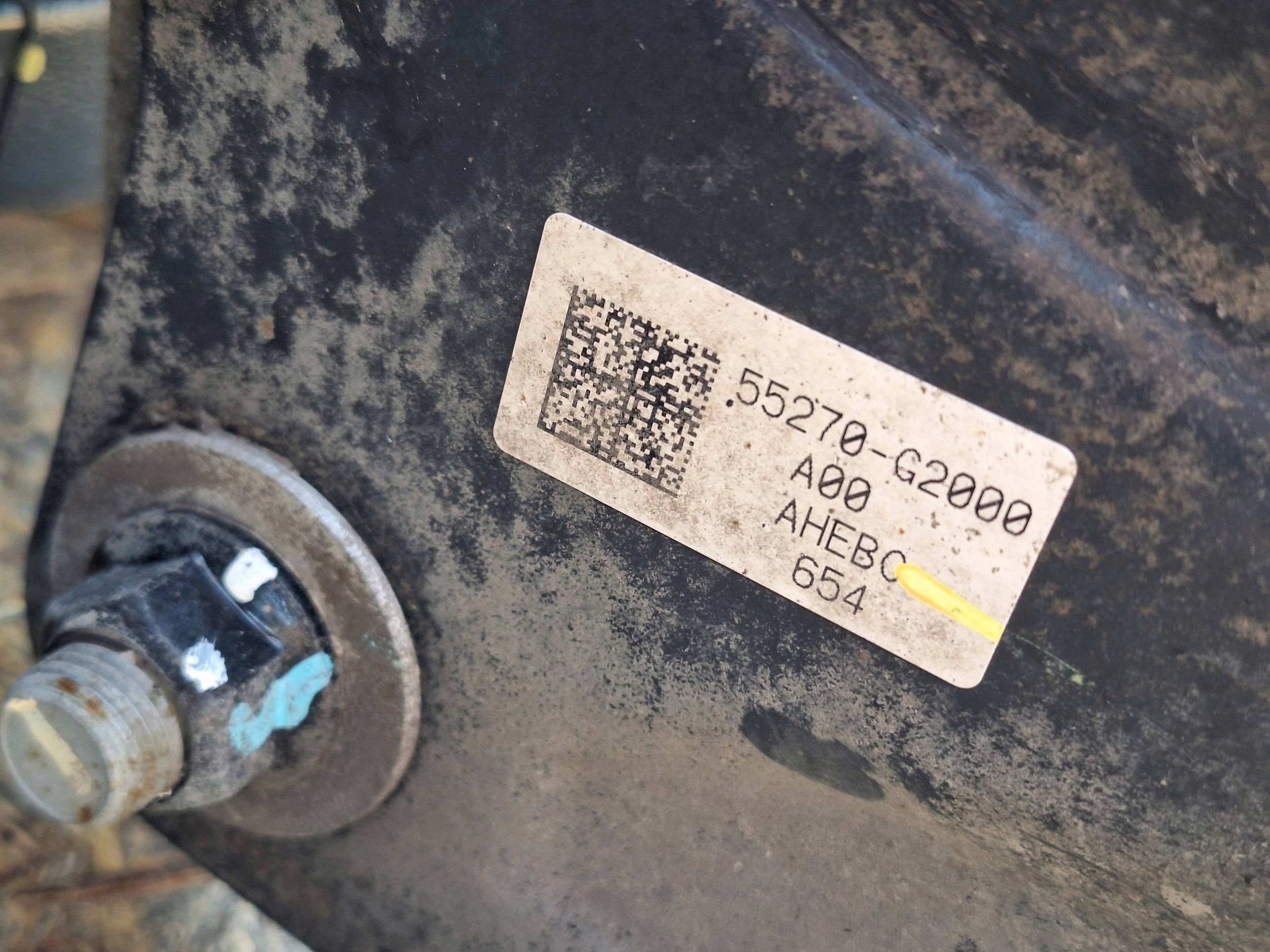 Achsträger heck Querlenker Achsträger KOMPLET KIA NIRO und 16-22