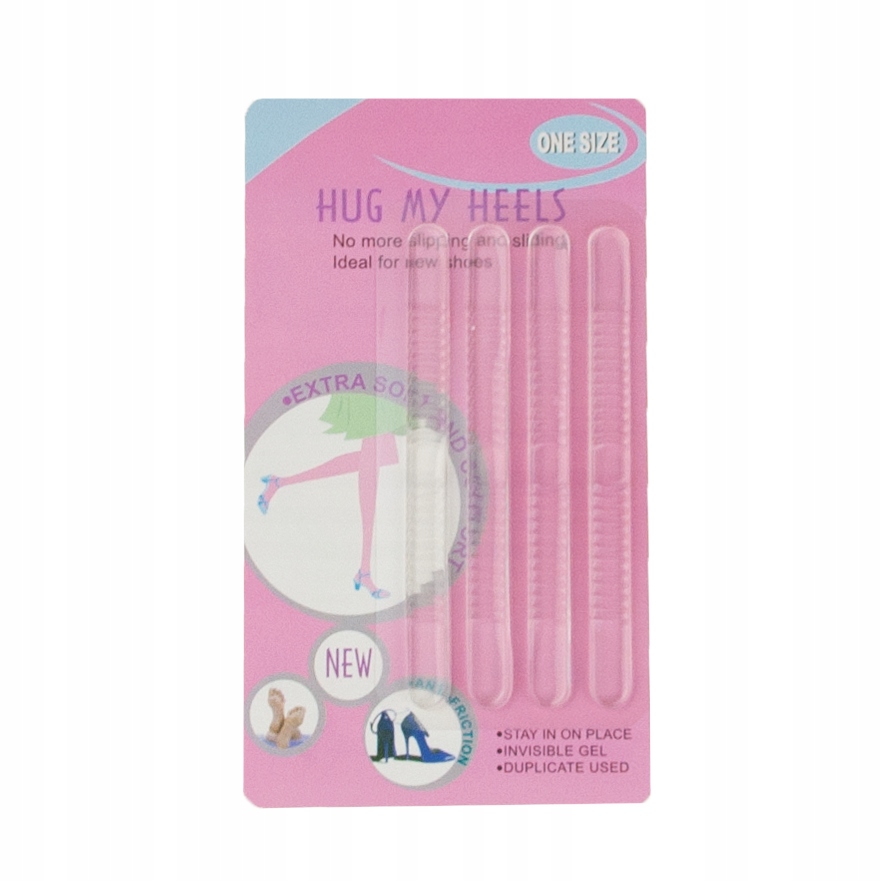 TG56610 ZAPIĘTKI PASKI ŻELOWE WKŁADKI DO BUTÓW SZPILKI OBCASY 4 SZT Marka inna