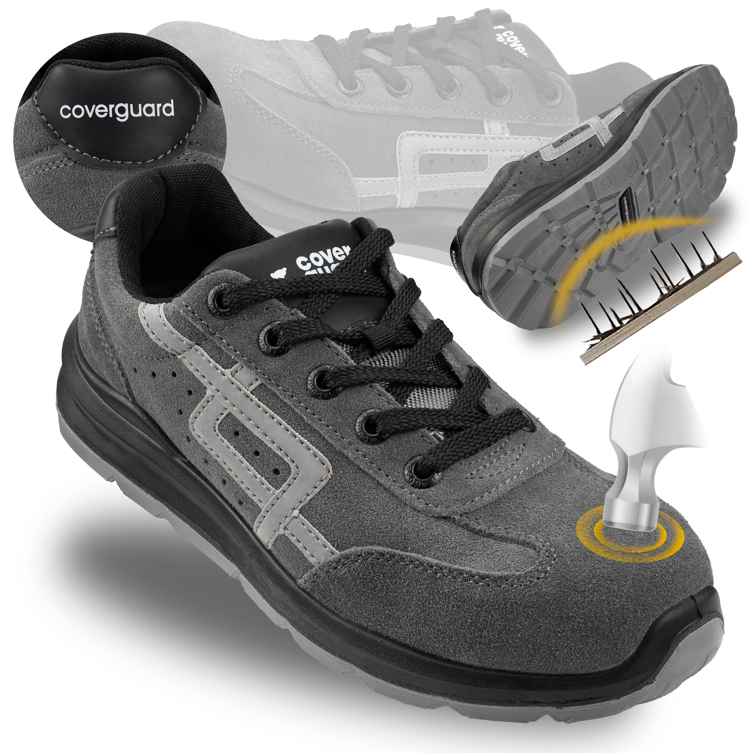 Pracovní Pánské Lehké Ochranné Polobotky S Letní Sportovní Špičkou Bozp