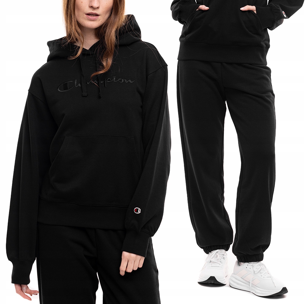 Teplákovka Dámský komplet Champion Sada Mikina Sportovní tréninkové kalhoty M