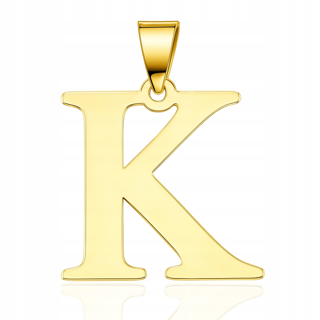 Zlatý Přívěsek 585 Písmenko K 25 mm