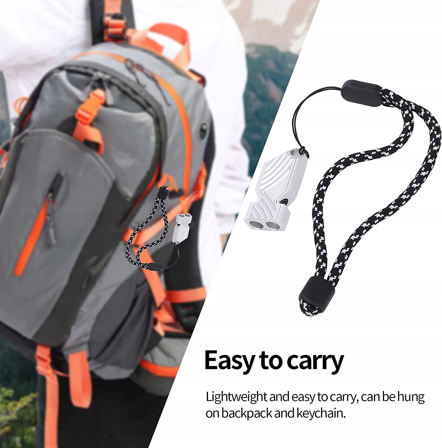 Gwizdek ratunkowy, gwizdek ratunkowy z powok ant Model yyqss530