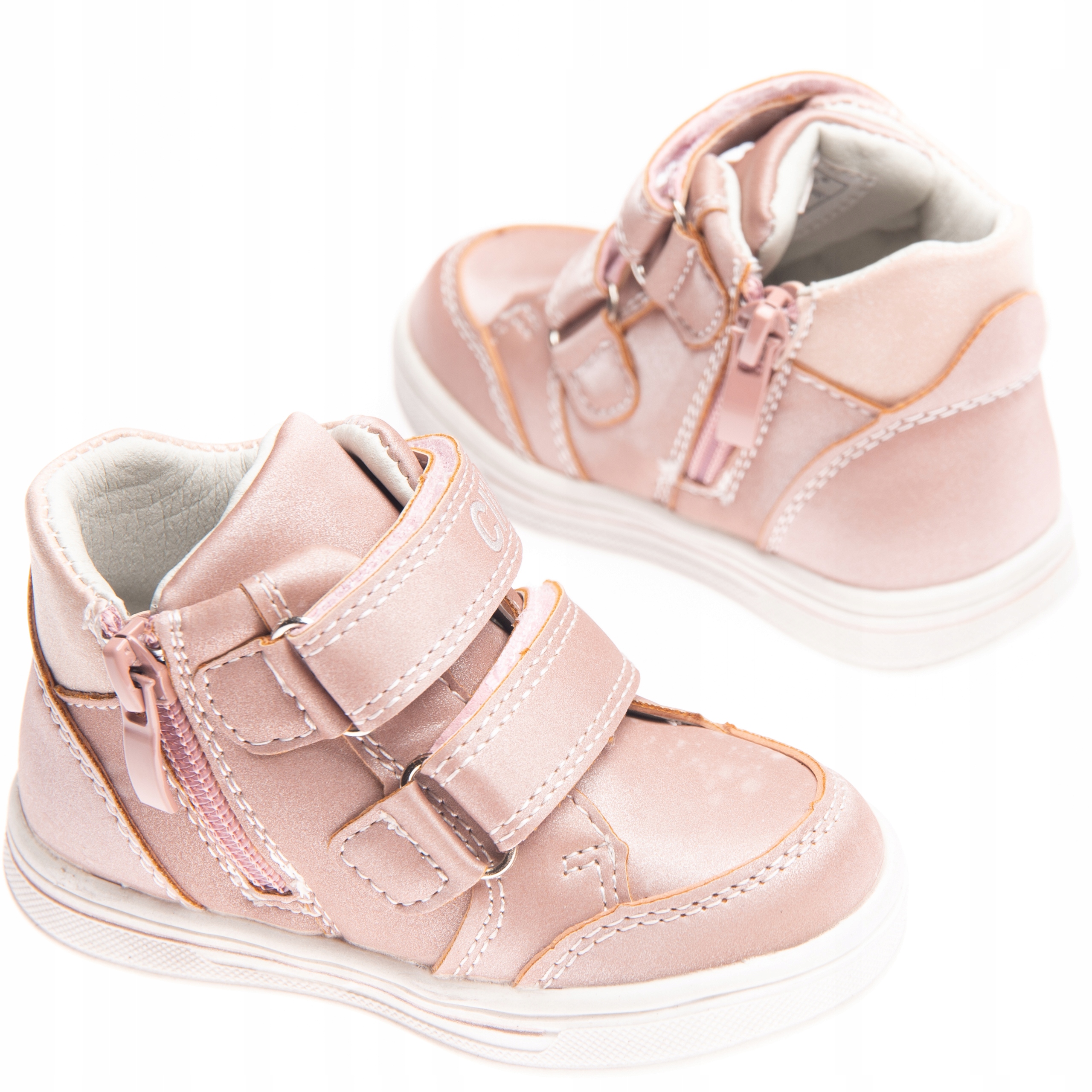 CLIBEE BOTKI DZIEWCZĘCE RÓŻOWE WKŁ SKÓRA PROFIL 22 Bohater / Bajka brak