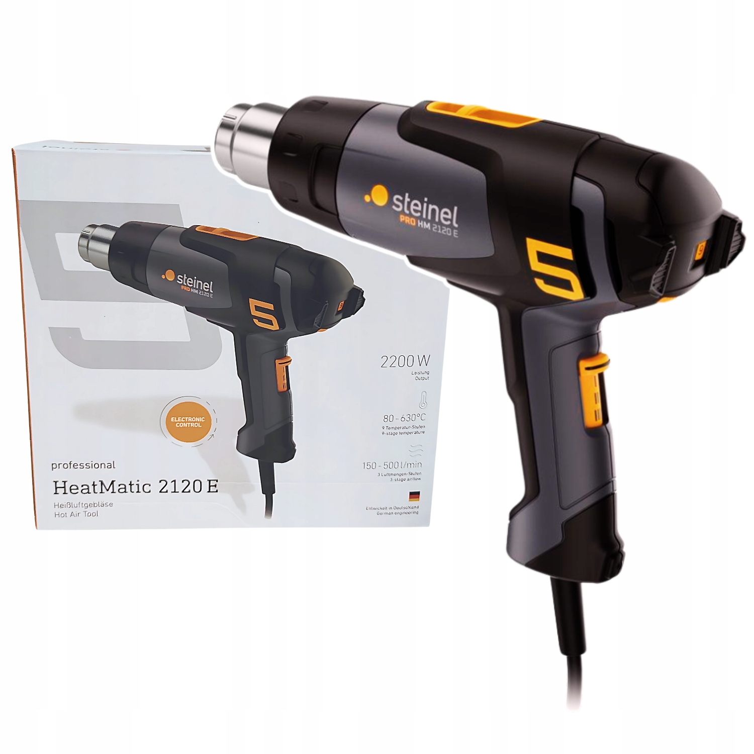 Opalarka elektryczna Steinel HM2120E 2200W do precyzyjnych prac new design