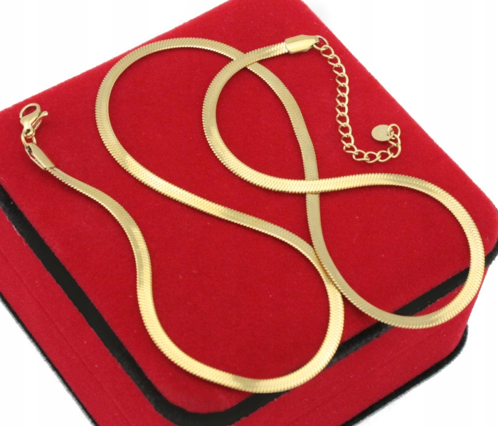 

Naszyjnik Złota Żmijka 47cm Stal 316 L Ttm Xuping