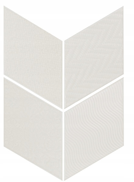 EQUIPE GRES RHOMBUS WHITE 14X24 PROMOCJA