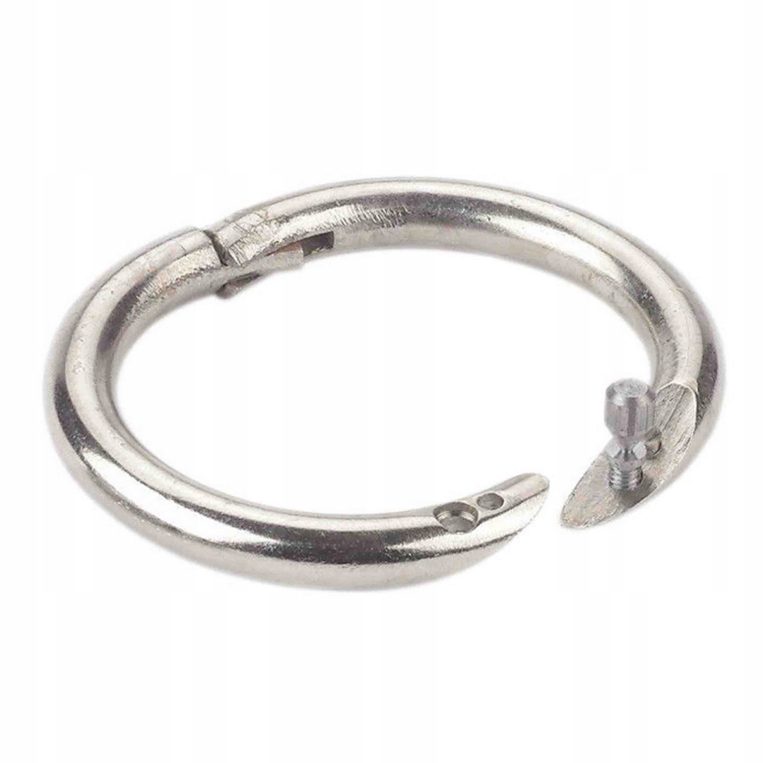 KÓŁKO nosowe dla byków niklowane Profi 61 mm Kerbl