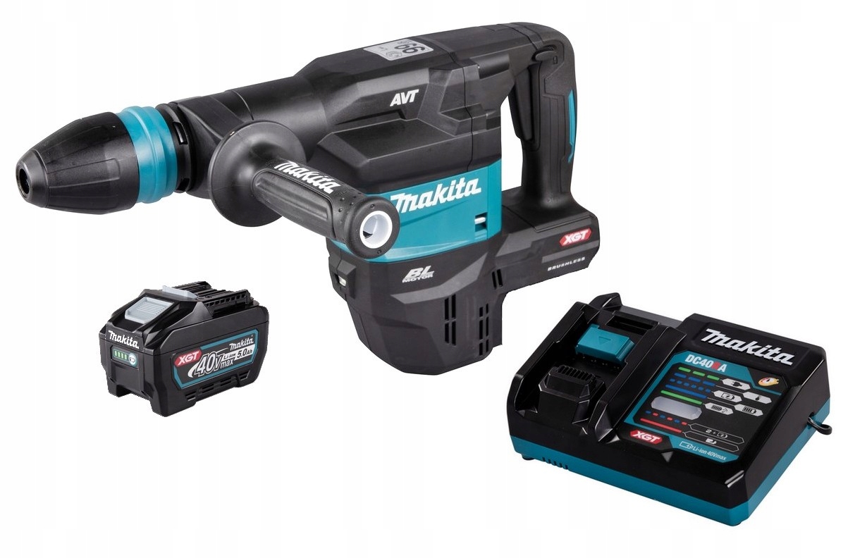 Makita Aku Młot Udarowy Sds-max Xgt 40V 1x5Ah BL4050 DC40RA HM001GZ02