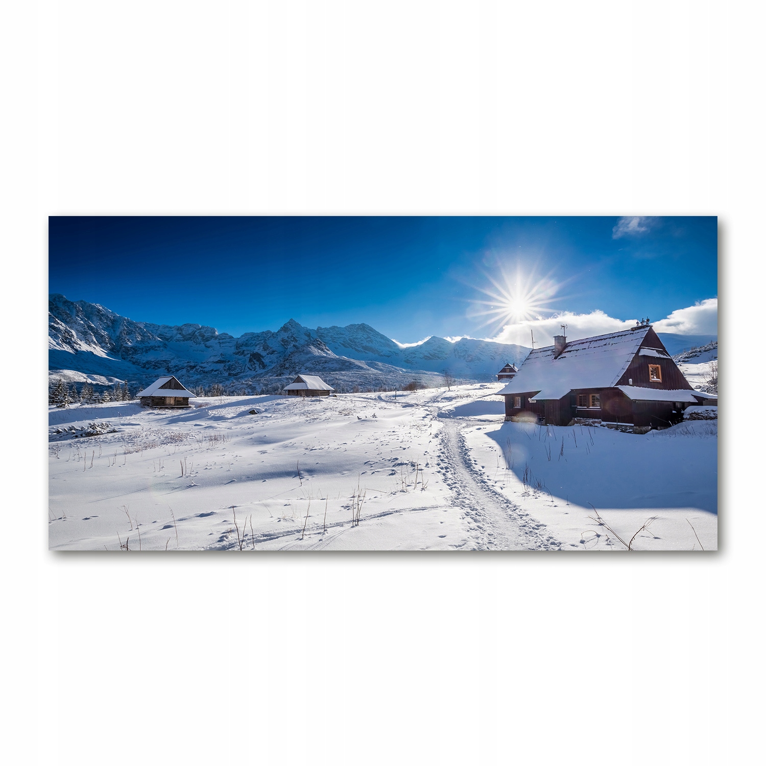 

Foto obraz na szkle akrylowym Hale Tatry 120X60 cm
