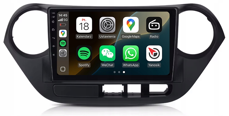 Hyundai i10 2013-2019 Nejnovější Android Carplay Rádio Navigace