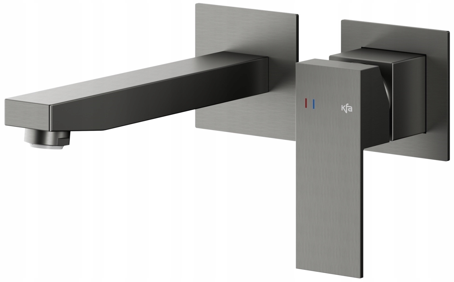 Kfa Podomietková Umývadlová Batéria Logon, Gun Metal Grey Pvd