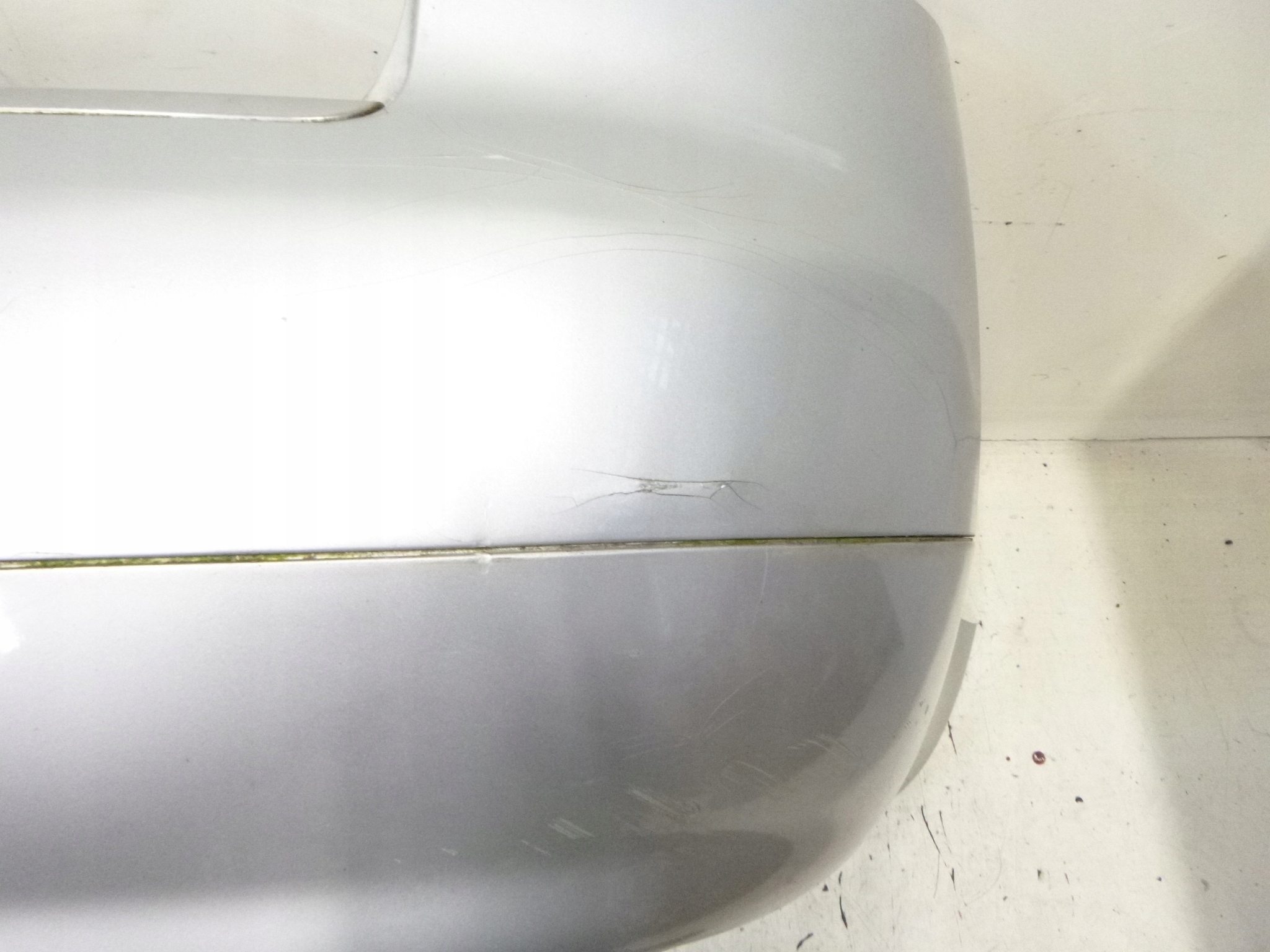 bumper rear Audi A4 B6 LY7W sedan 2003r. SREBNY