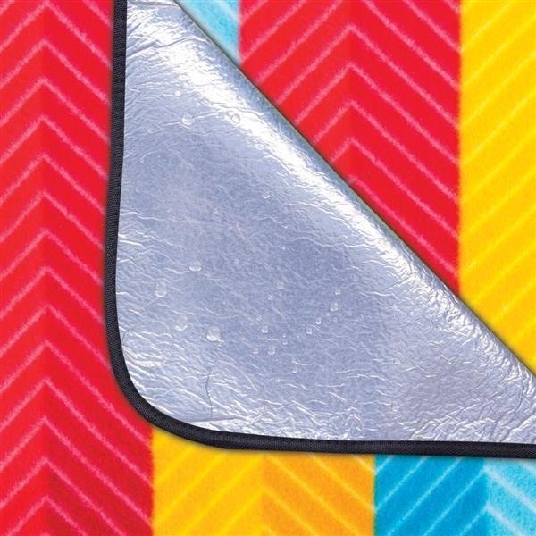 Koc piknikowy Spokey PICNIC GRAIN 130x150 Długość 150 cm