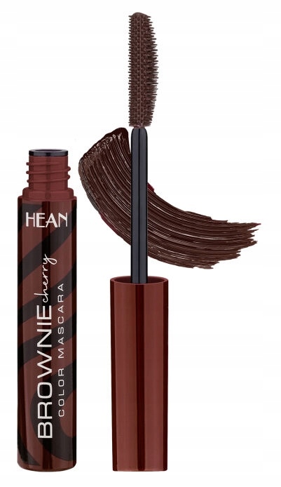 HEAN Color Mascara TUSZ DO RZĘS Brownie Cherry