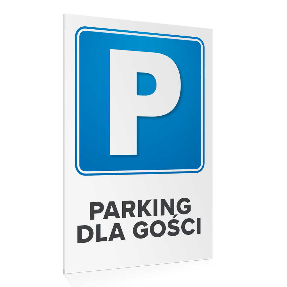 Tabliczka Parking dla gości 20x30