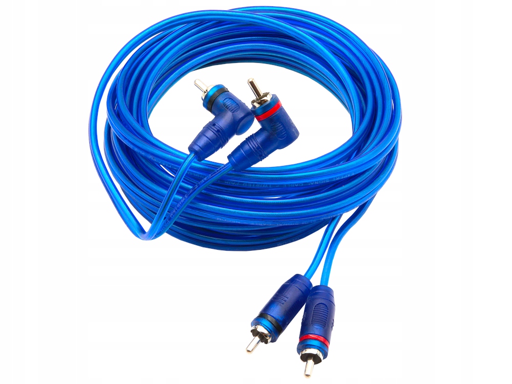 MOCNE PRZEWODY KABLE 8mm2 do WZMACNIACZ SUBWOOFER TUBA SKRZYNIA BASOWA Marka inna