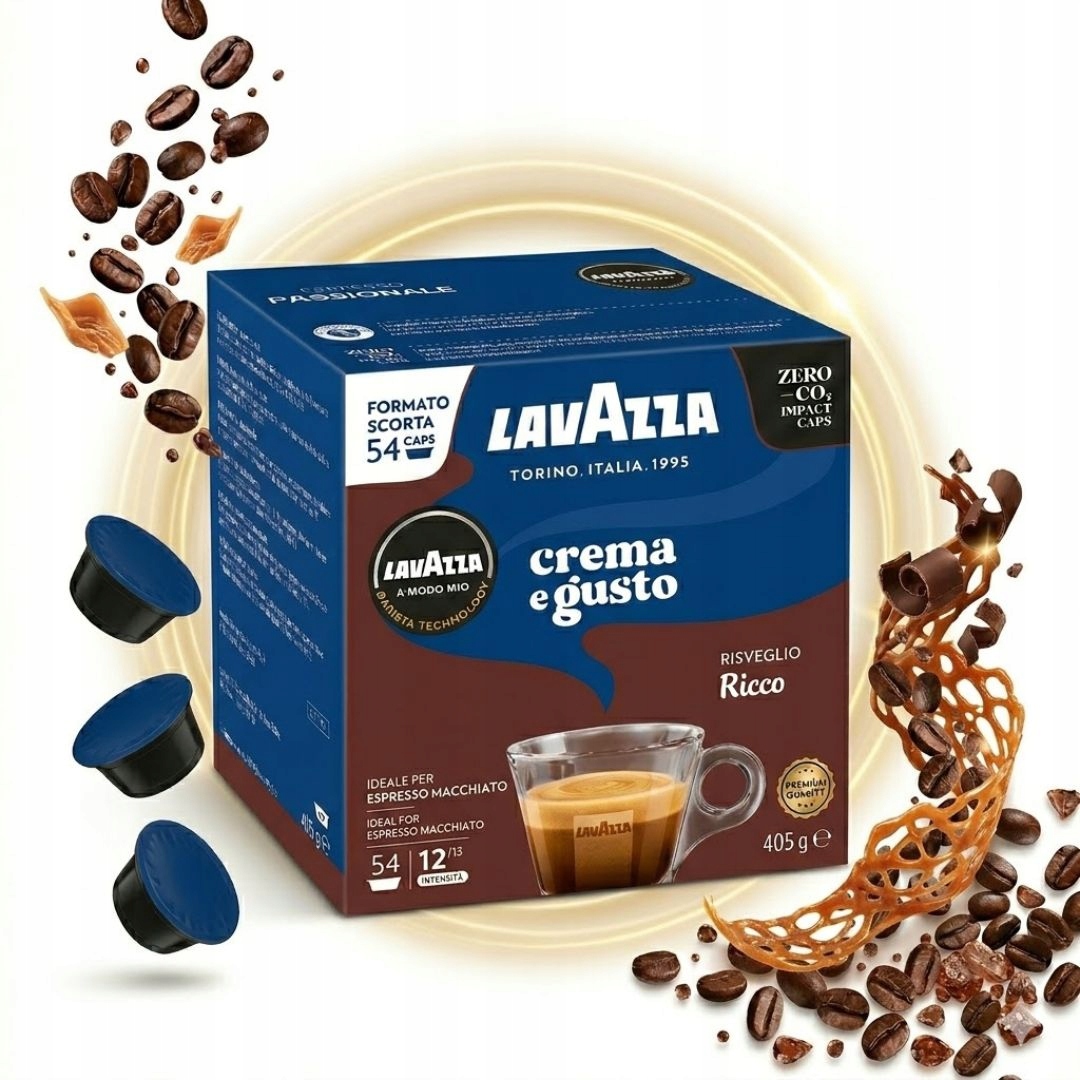 Levně Kapsle Lavazza Crema e Gusto Ricco do a Modo Mio 54 ks