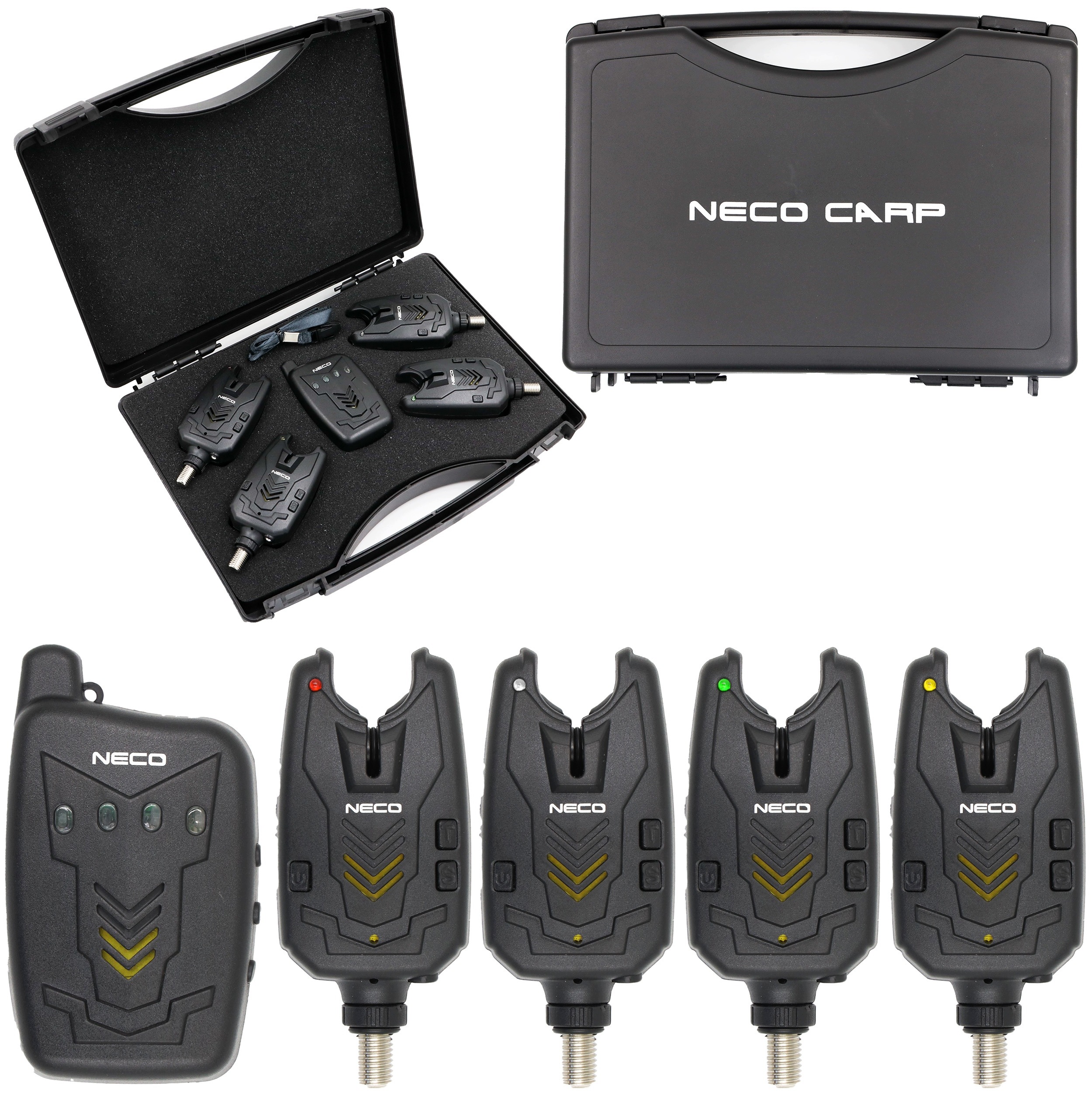 Sada signalizátorů braní s centrálou Neco GX-Pro 104 4+1