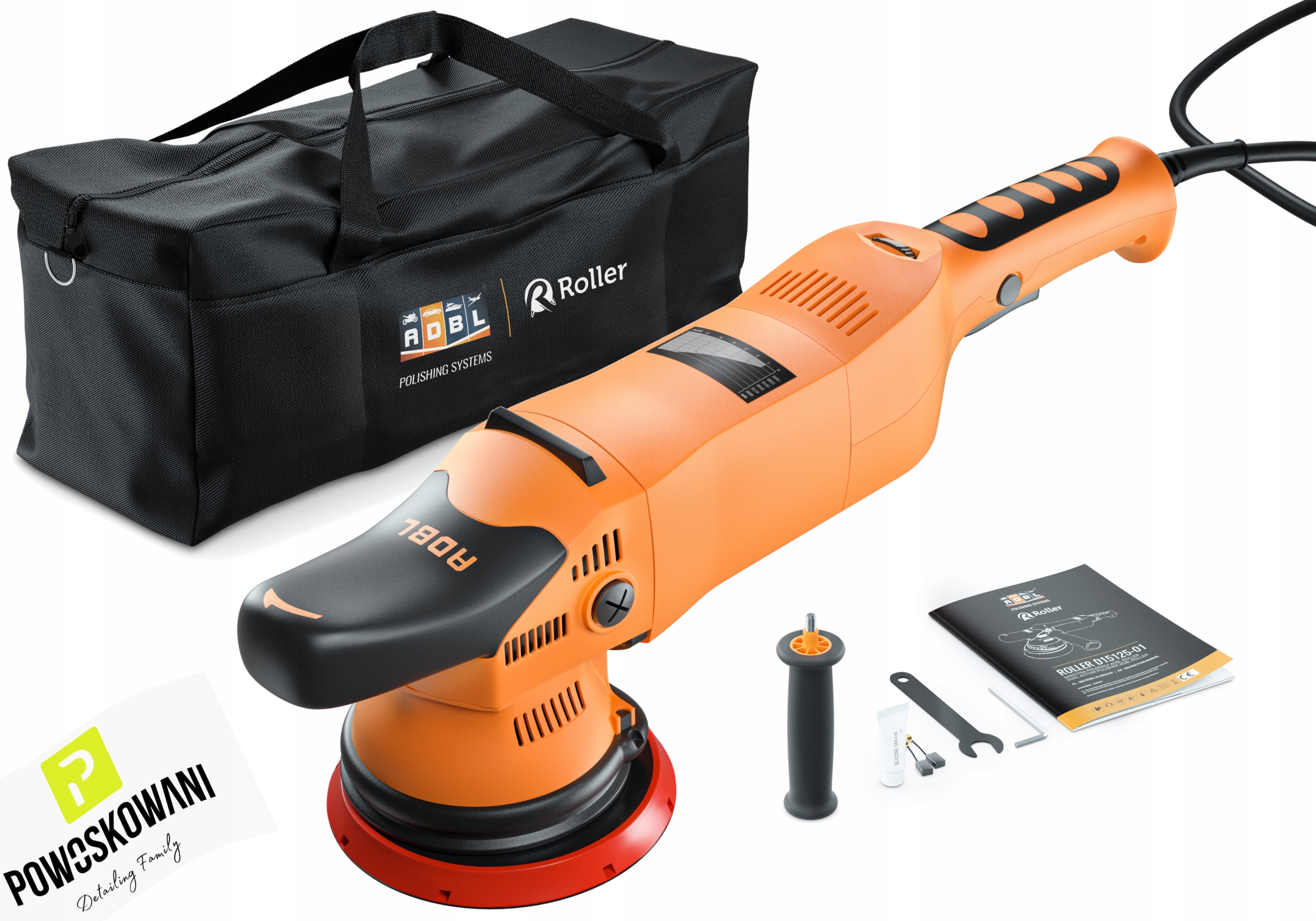 ADBL Roller D15125-01+B MASZYNA POLERSKA DA DUAL ACTION TORBA