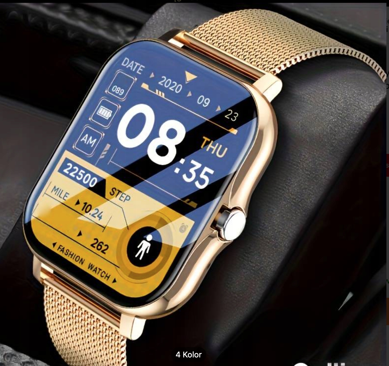 SMARTWATCH DRMZ ZEGAREK POLSKIE MENU ROZMOWY SPORT SMART WATCH DAMSKI Model inny